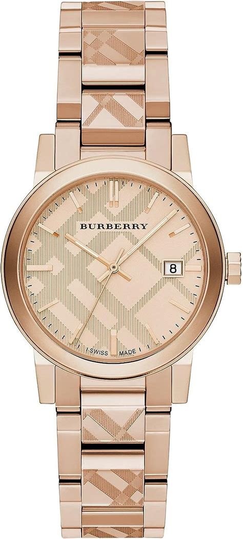 Burberry The City Rose Gold Tone 